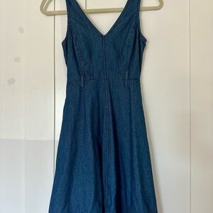 Banana Republic Blue Denim Mini Dress